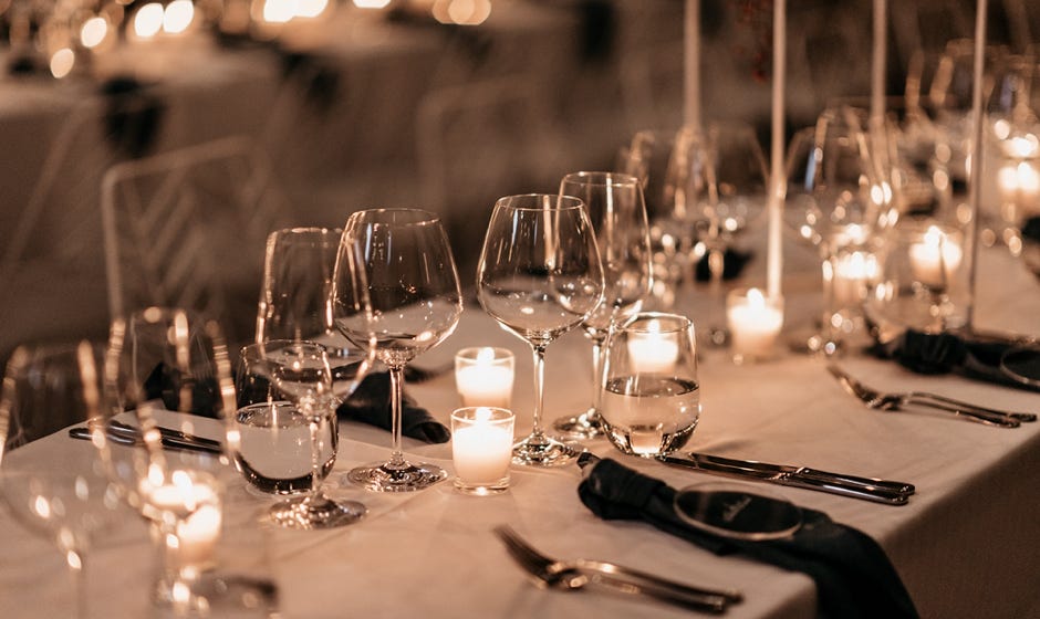 Waterton Hall - wedding table... Photographer Fiona Vail