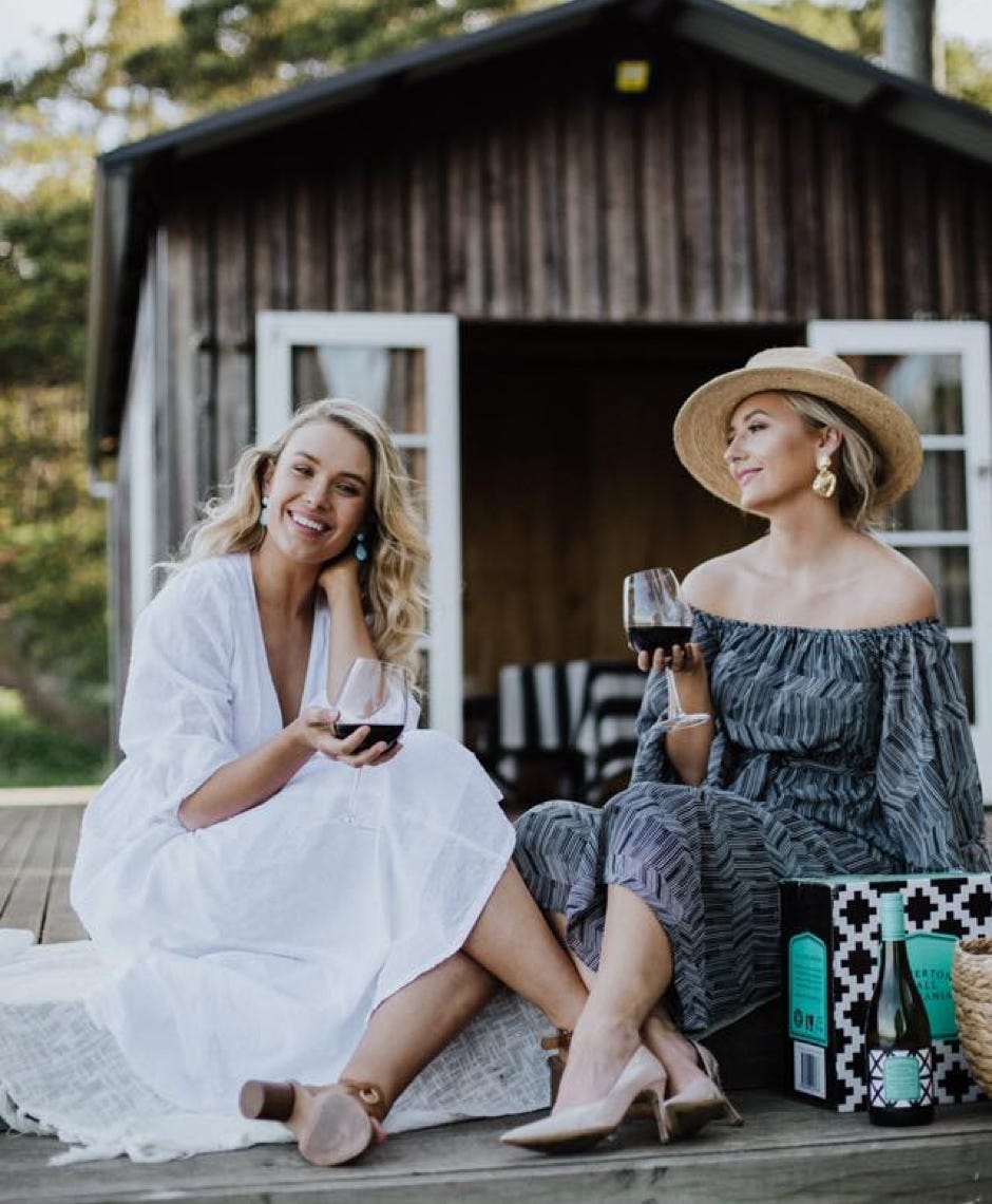 Wedding guests just taking it all in at our BoatHouse on the Tamar River