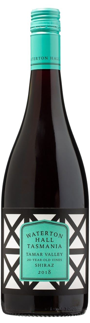 2018 Shiraz Premium - 20 year old vine red wine bottle